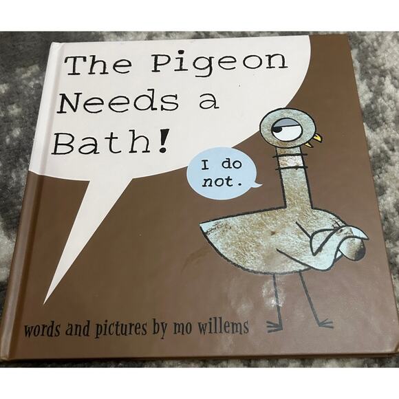 The Pigeon Needs a Bath and Plush Pigeon Character - Picture 2 of 5